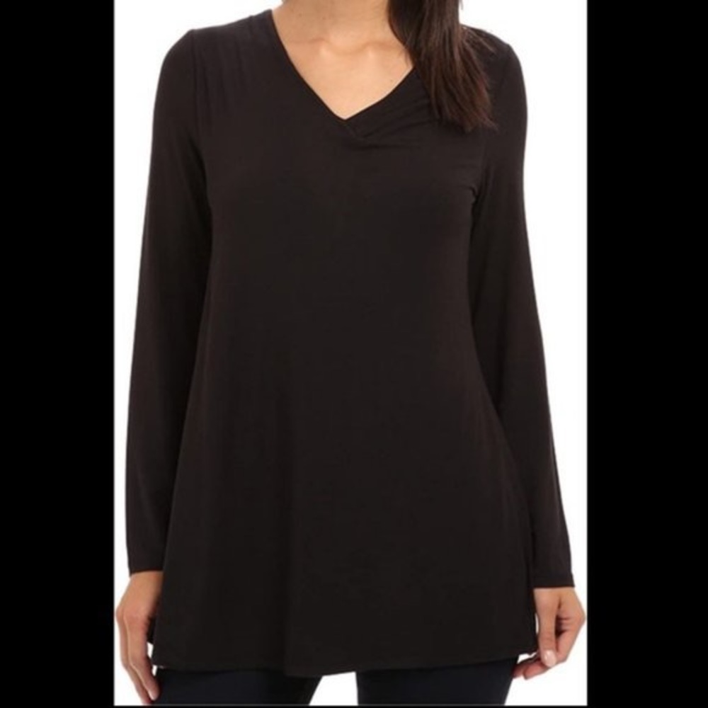 Lysse Demaris Long Sleeve Top w/ Shapewear Built-in - Large